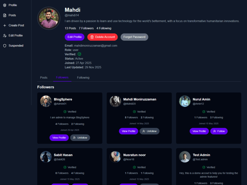 Newsx – Social Blogging Platform screenshot 3
